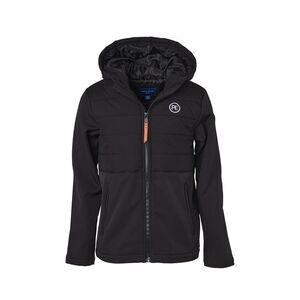 Perry Ellis Boys Colorblocked Jacket, Black